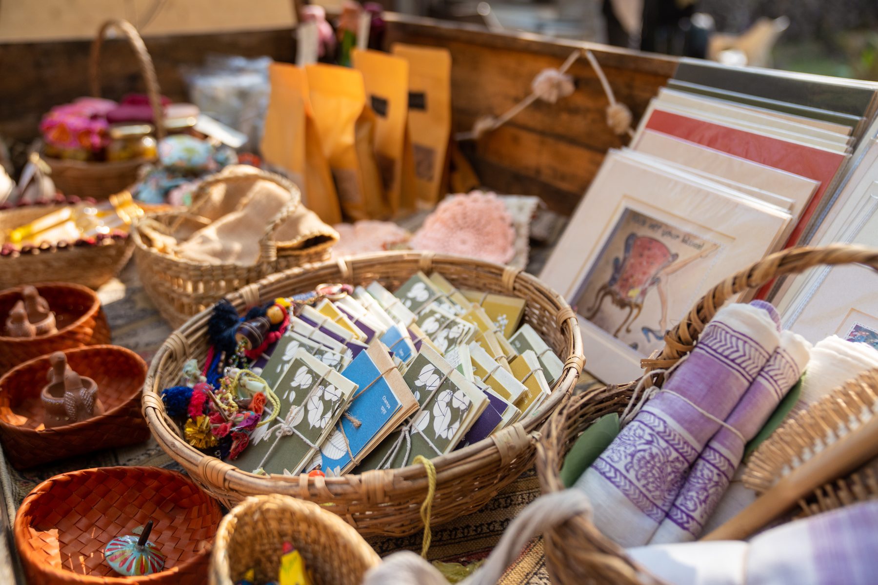 Handpicked curios and handmade items at the Trust Boutique